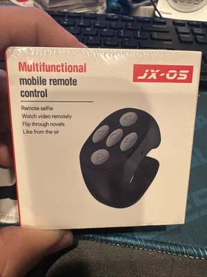 JX-05 Bluetooth Remote Control Smart Ring Wireless Page Turner TikTok Compatible