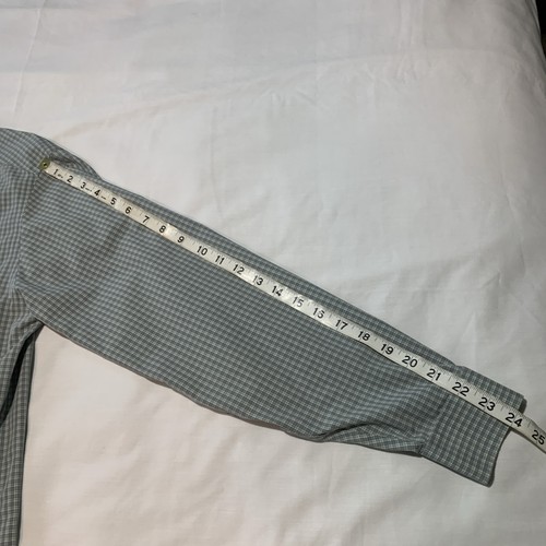L.L. Camicia uomo Bean piccola verde oliva marrone chiaro a quadri 0WU67 - Foto 5 di 13