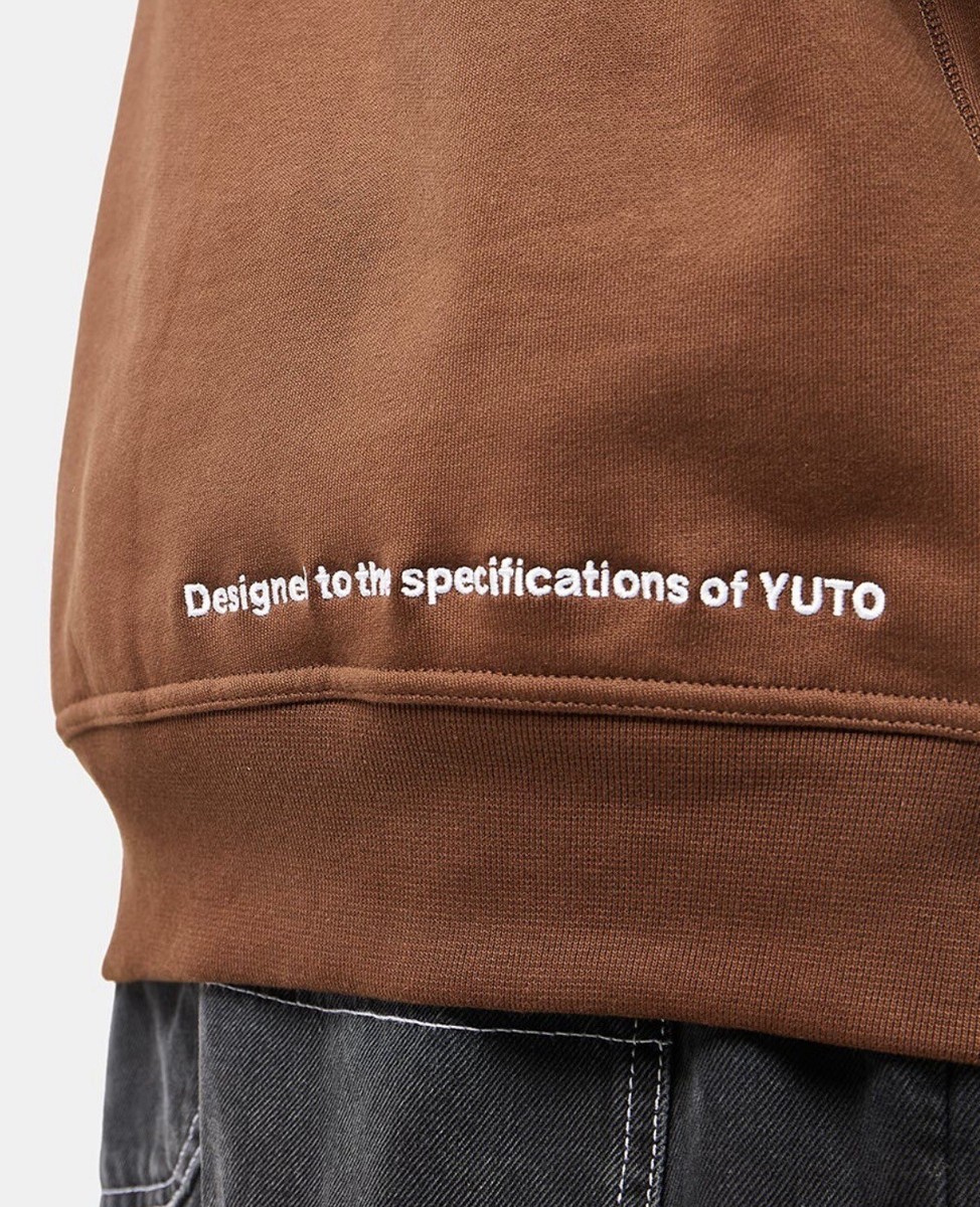 Nike SB x Yuto GFX Pullover Hoodie - Cacao Wow Size XS (FN0551-259
