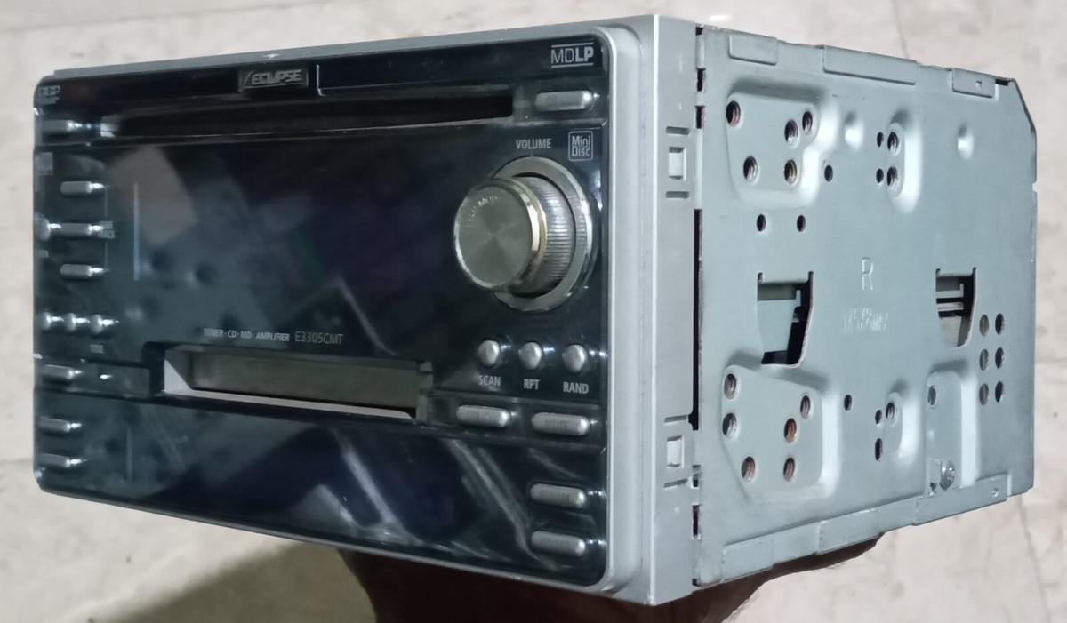 Eclipse E3305CMT CD MD Radio Tuner Receiver classic old school