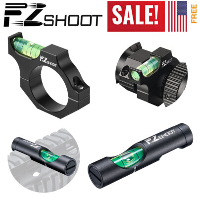 Scope Bubble Spirit Level For 1''/30/34/35mm Scope Tube or Picatinny Rail Mount