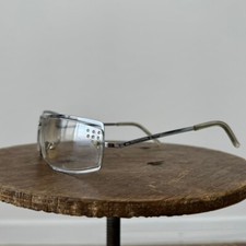 Vintage 90s Christian Dior Grey Glasses