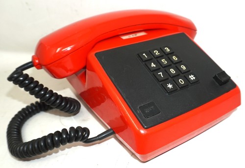 DDR Telefon Alpha Quick RFT Typ 590-262 DDR 1989 Rot ungetestet ! - Bild 5 von 17