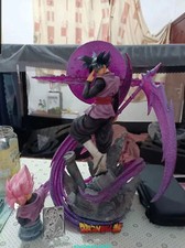 Statua statuina TZT Studio Dragonball DBZ 1/6 rosa nera Goku resina dipinta