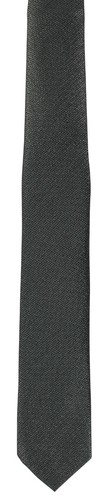 Michelsons of London Silver Lurex Party Tie & Pocket Square Set - Picture 5 of 5