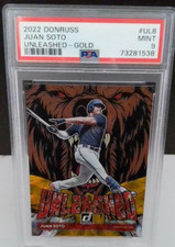 G724 2022 DONRUSS JUAN SOTO UNLEASHED #UL8 PSA 9 GOLD 95/99