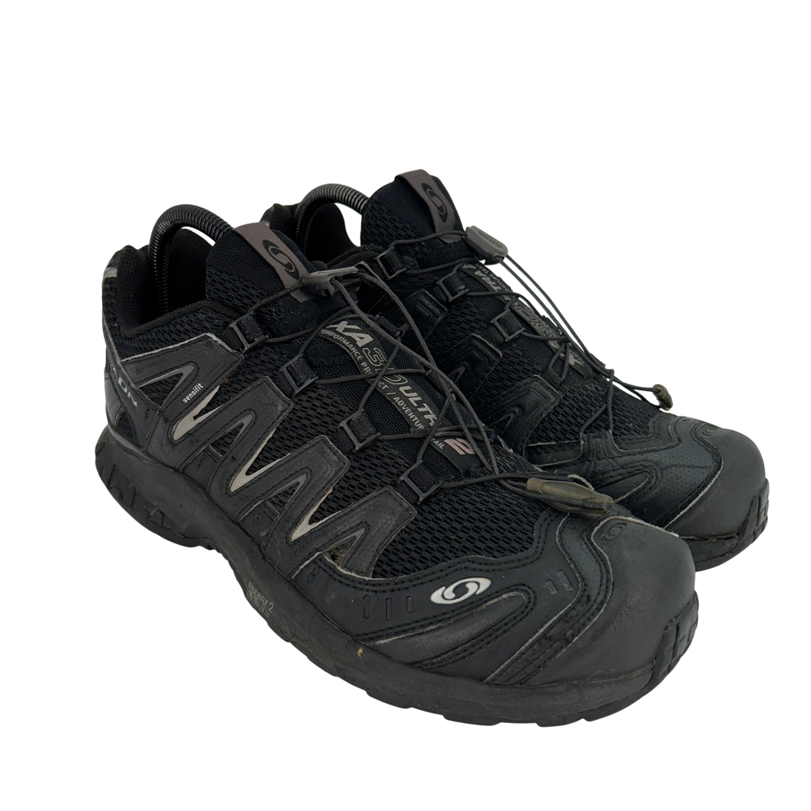Scarpe Salomon Uomo Taglia 8.5 XA 3D Ultra 2 Trail Running Escursionismo Nero 112133
