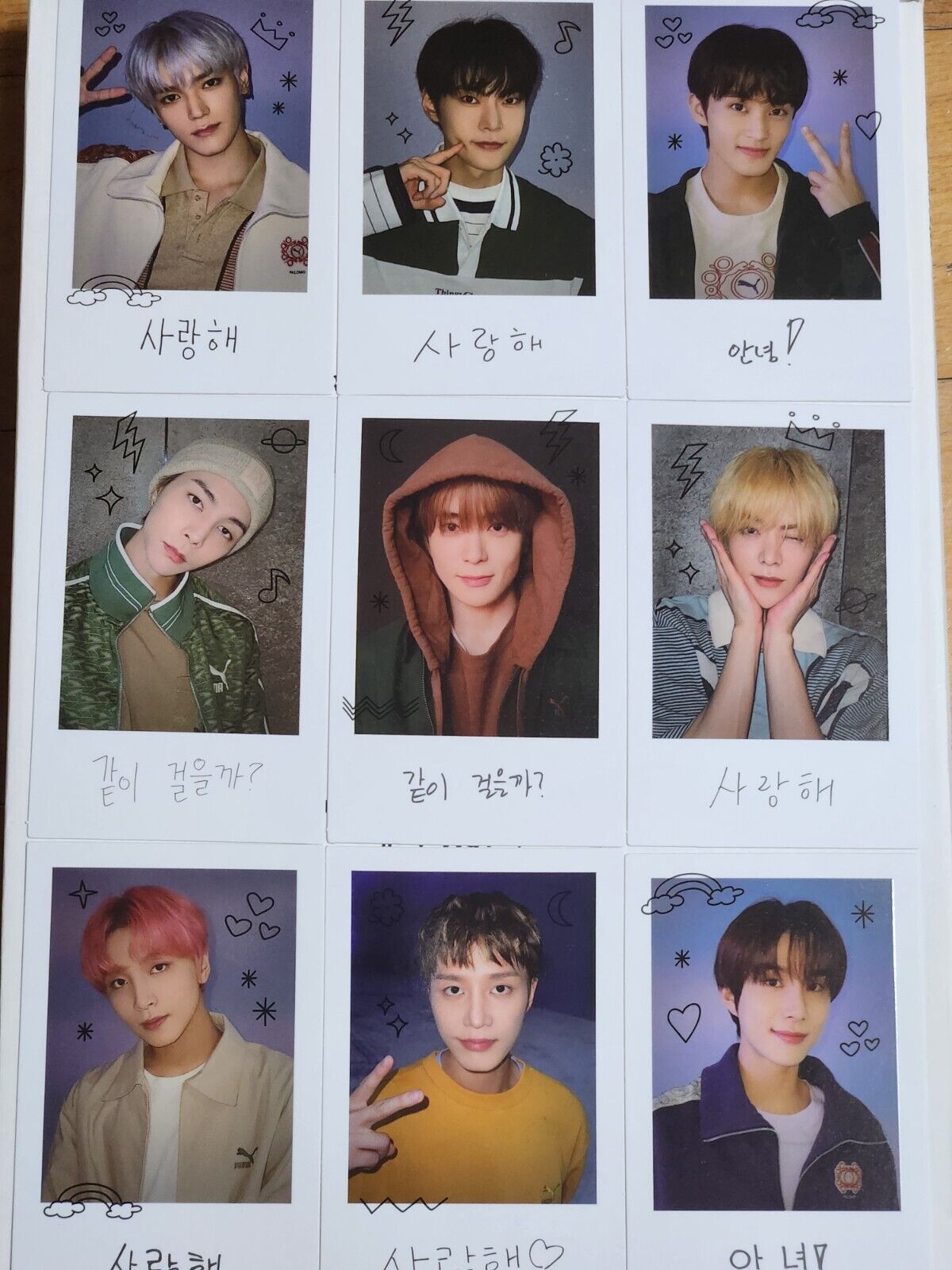 CAPSULE by NCT 127 POLAROID CREW スウェット