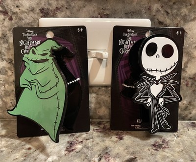 Lot of 2 Nightmare Before Christmas Oogie Boogie & Jack Hair Claw Clip New