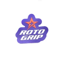 New Roto Grip Bowling Patch (Blue Background with Red Star and White Letters)