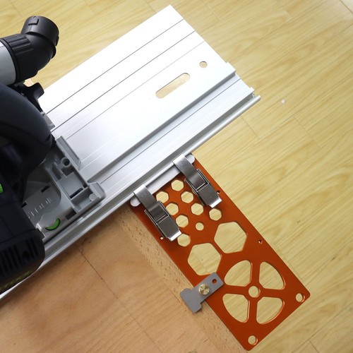 340mm Right Angle Circular Saw Guide Rail Woodworking 90 Degree Electric Track S - Picture 2 of 3