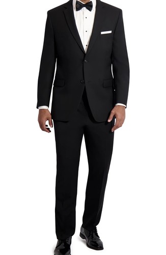 Suit Black / Wool / Slim Fit /New NWT / 36 to 54 Reg - Short - Long RICK PALLACK - Picture 12 of 13