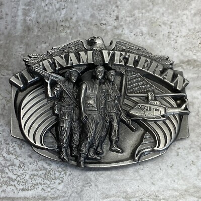 Vintage 80s Sishiyou Buckle Co. Belt buckle Vintage 1985 Siskiyou Pewter Belt Buckle, Miner & Horse  main image 4
