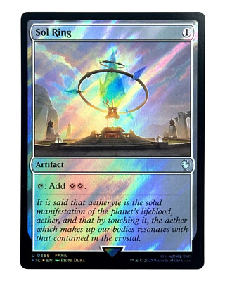 MTG | Sol Ring | Final Fantasy | Surge Foil | NM | EN
