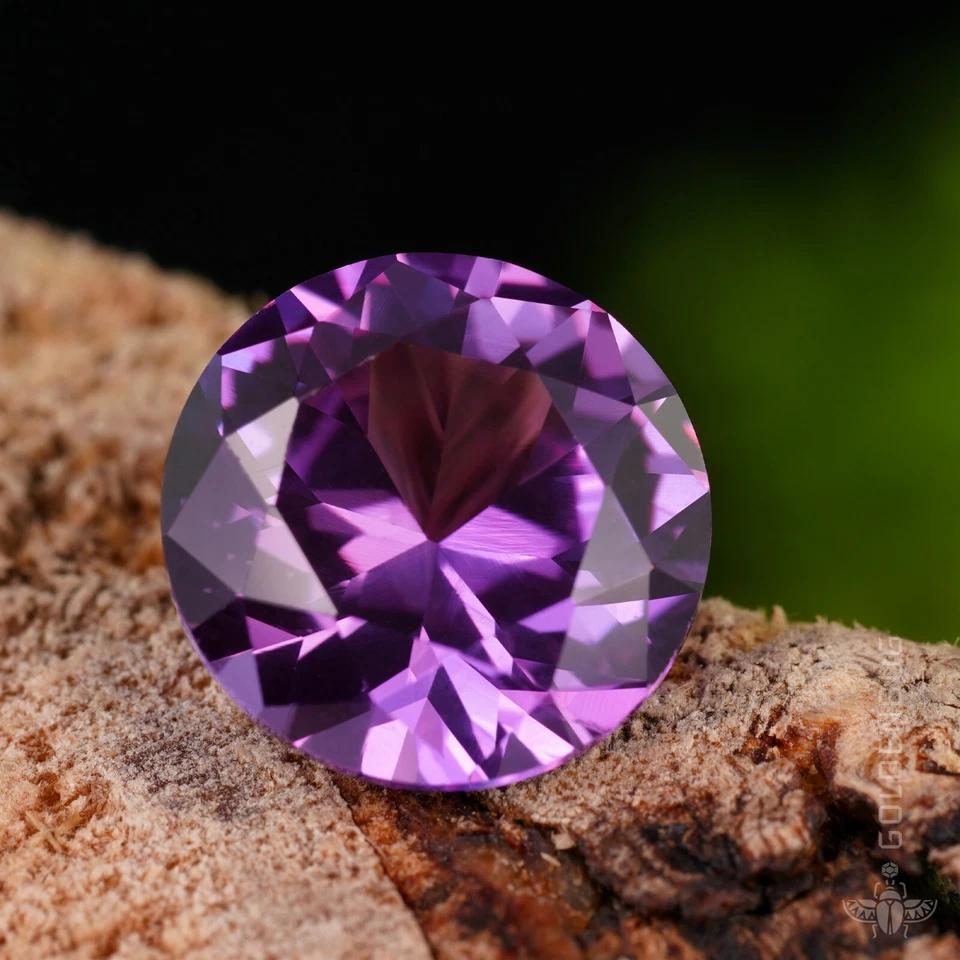 Alexandrite Genuine Color Change Loose Gemstone Round Cut Synthetic Corundum EU - Image 4 of 4