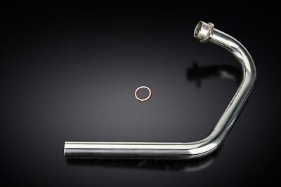 HONDA CBF250 2004-2009 EDELSTAHL KRÜMMER AUSPUFF DOWNPIPE NICHT OEM KOMPATIBEL