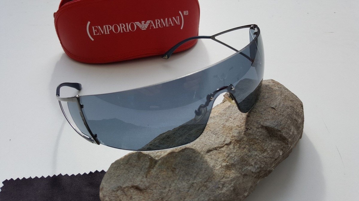 emporio armani Red Designer Sunglasses as worn by Bono U2 emporio armani Red Designer Sunglasses as worn by Bono U2