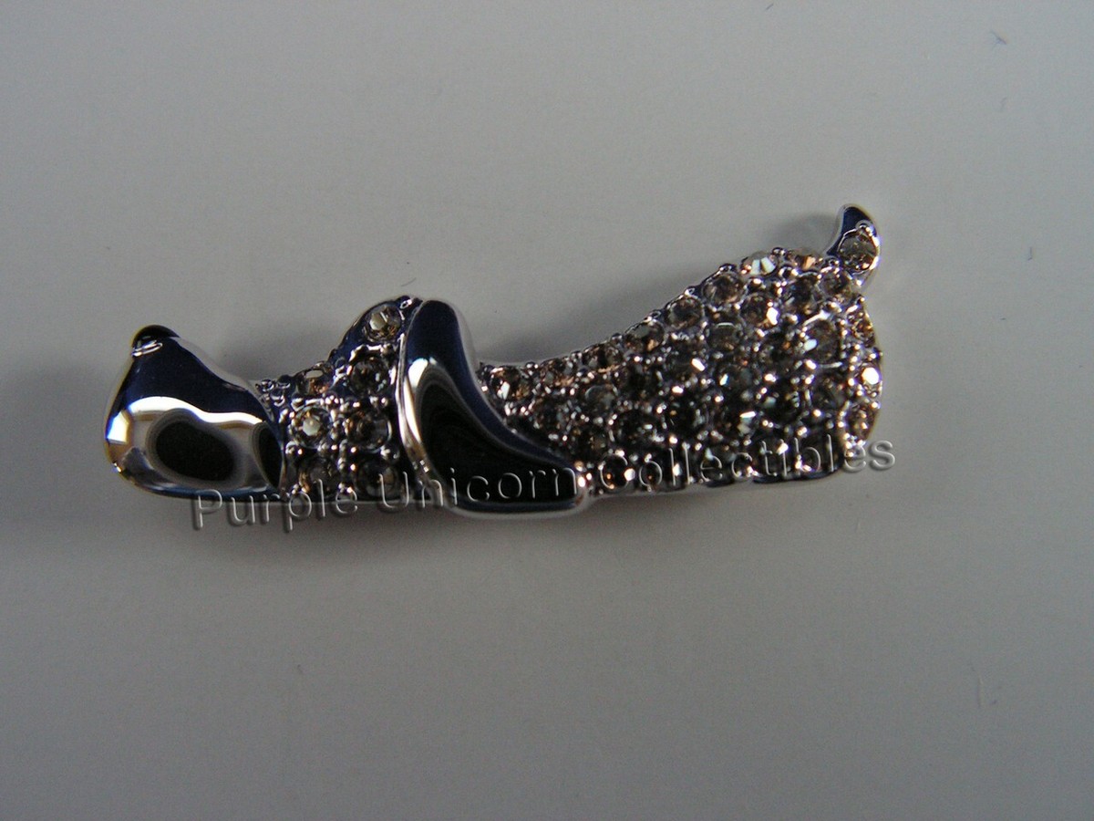 Swarovski Crystal Lovlots Gang of Dogs Peppino Bassett Hound Tac