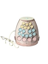 VTG Revlon RV254 Ultra Setter Perfect Reflections Velvet Hot Rollers 3 Sz Pins