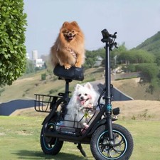 Brand GYROOR 550W Electric Scooter w/ Seat for Pet Adult up to 20Miles 18.6MPH