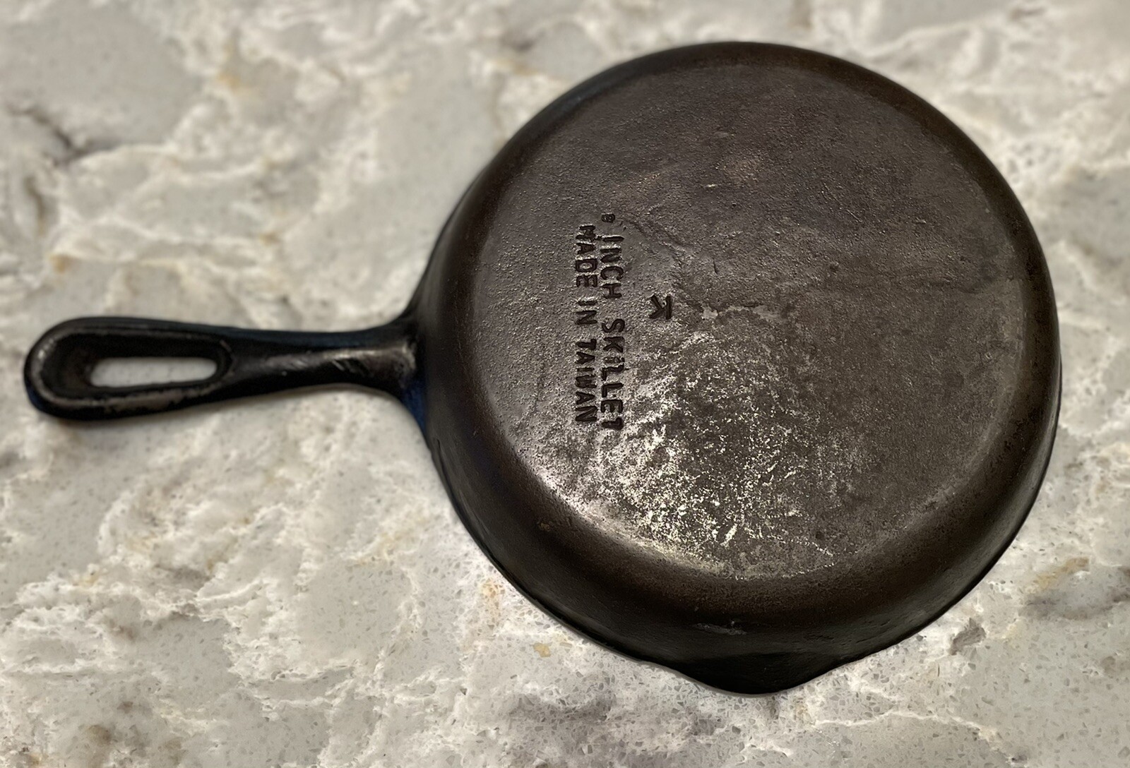 Vintage 8” Cast Iron Frying Pan K / Skillet Made in Taiwan eBay