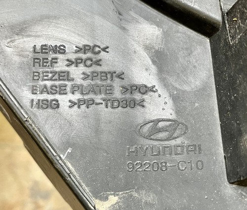 ✅2015 16 2017 Hyundai Sonata Fog Light Right Passenger OEM Daytime Running DRL - Picture 15 of 15