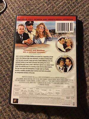 OUT TO SEA 1997 DVD OOP 20th CENTURY PRINT JACK LEMMON WALTER