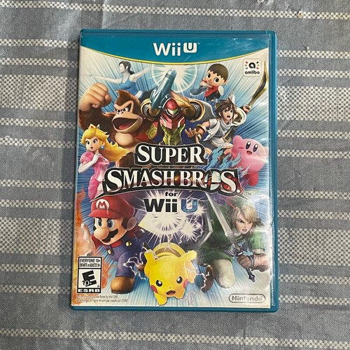 Super Smash Bros Nintendo Wii U con Manual Probado Completo