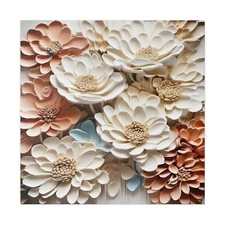 WOW Flowers - Matte Canvas, Stretched, 0.75"