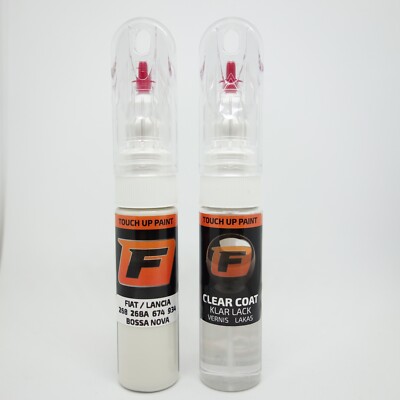 Lackstift für FIAT / LANCIA 268 268A 674 934 BOSSA NOVA WEISS / BIANCO  Autolack