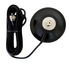 Workman PM5S0 5" Diameter Magnet Mount with SO239 & 16 Feet Of RG58A/U Coaxial