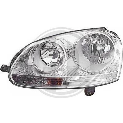 Hauptscheinwerfer Diederichs 2214183 für VW Links