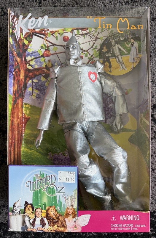 Vintage Tin Man Wizard Of Oz Ken Doll