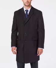 Nautica Mens Regular Fit Batten Overcoat Coat...