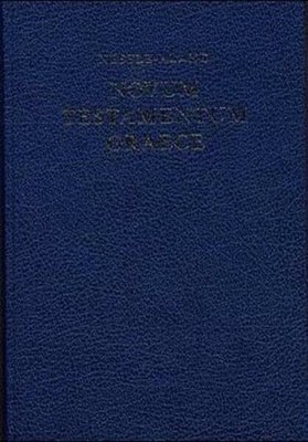 Bibelausgaben, Novum Testamentum Graece, Buch Deutsche Bibelgesellschaft