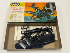Vintage Hawk 1/72 Scale Douglas SBD-5 Dauntless Plastic Model Airplane Kit 61150