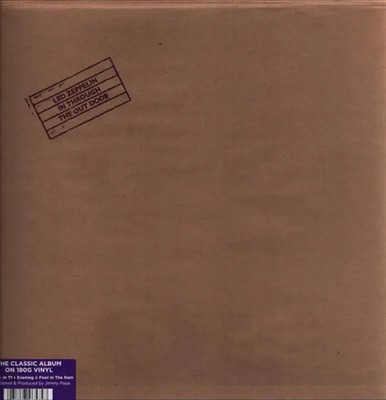 LP Led Zeppelin In Through The Out Door 180 GR / PAPER BAG + INSERT NEAR MINT
