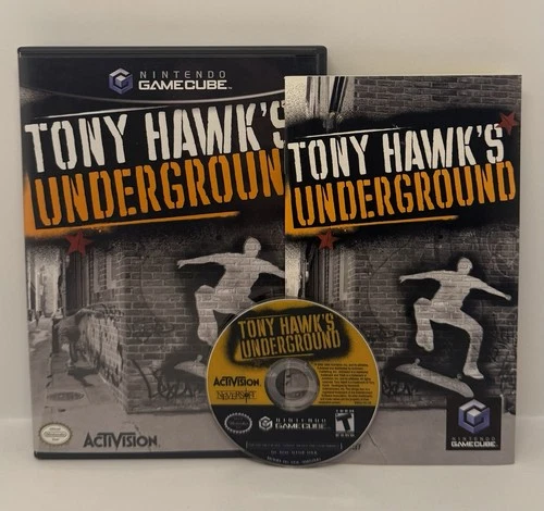 Tony Hawk's Underground (Nintendo GameCube, 2003) - Complete - CIB - Tested