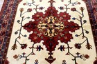 8X6 MASTERPIECE MINT HAND KNOTED 400+KPSI VEGETABLE DYE HERIZZ SERAPI WOOL RUG — photo 2