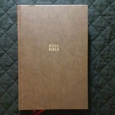 The Open Bible KJV King James Version Thomas Nelson Brown Hardcover Christianity