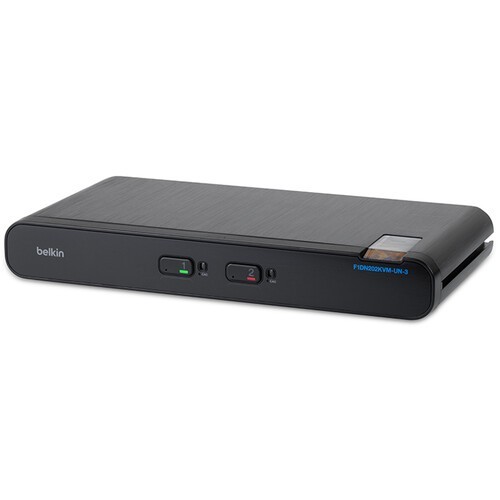 Interruptor KVM Belkin Universal 2da Generación Seguro 2 Cabezales - Imagen 3 de 4