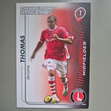 Jerome Thomas Charlton Athletic Shoot Out Football Trading Card aggiornamento 2005/06
