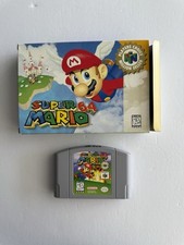Super Mario 64 Nintendo 64 N64 Game With Box No Manual Tested Authentic