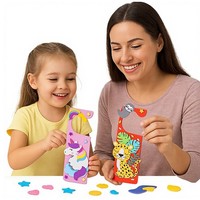 Diy TüRanhäNger Bastelset Kinder – 52 Teile, Bastelset, Kreativset, Spielzeug, G