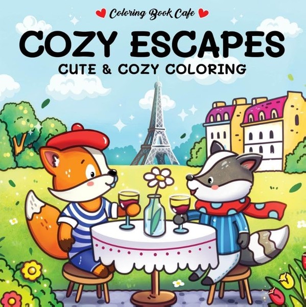 Cozy Escapes - Cute & Cozy Kleurboek Toy NEU-image