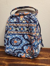 Vera Bradley Lunch Bag Retired Navy and Orang...
