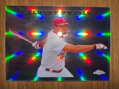 2025 Topps Chrome Platinum Rails & Sails Refractor #55RS-4 Albert Pujols