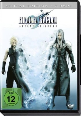 Final Fantasy VII Advent Children Special Edition 2 DVDs Anime Film