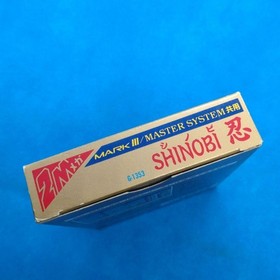 Shinobi Sega Mark III Master System NTSC-J Sega Japan Boxed Terminals Cleaned