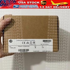 New Factory AB 1768-L43 Ser B CompactLogix L43 Controller PLC 1768L43 USA